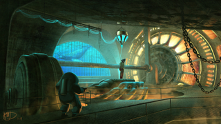 Illustration for article titled La pelĂcula cancelada de Bioshock tenĂa este fabuloso aspecto